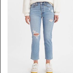 Levi’s high rise wedgie straight